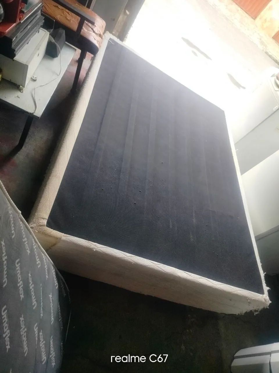 Cama box casal padrão com colchão e cabeceira  - Foto 2