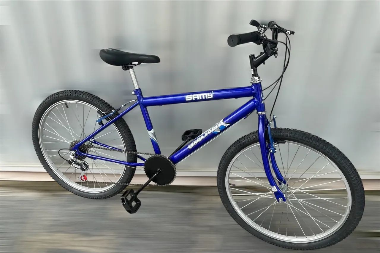 Bicicleta aro 24 com marcha nova