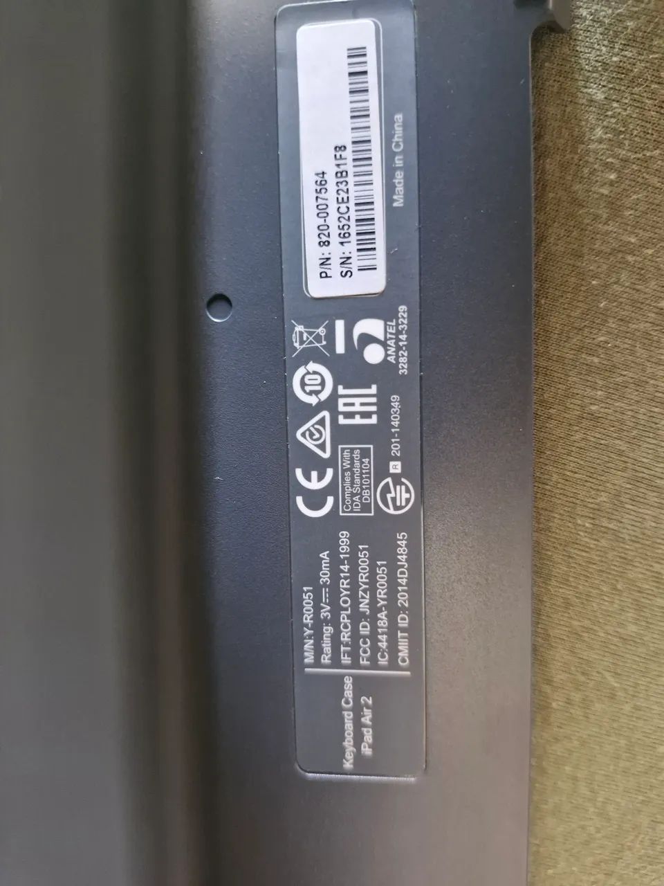Case Teclado Logitech Ipad Air 2  - Foto 5
