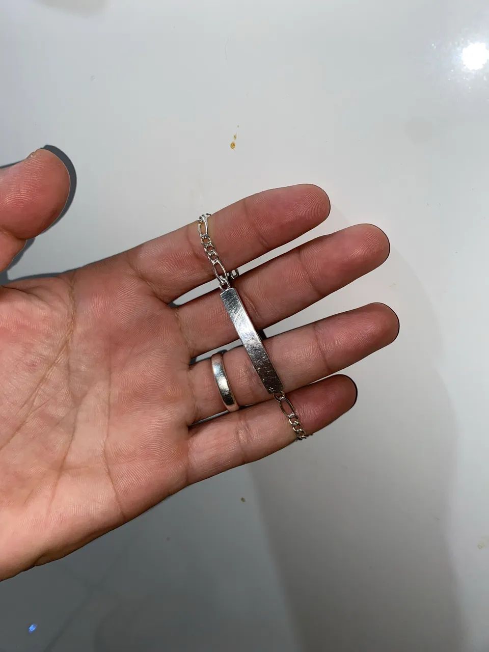 Pulseira de prata  - Foto 5
