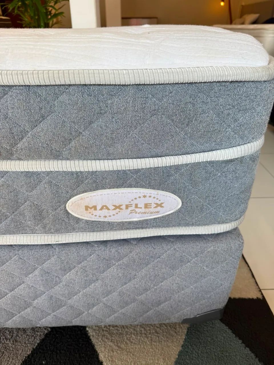 Cama Box Queen MAXFLEX  SEMINOVO TOP - ENTREGAMOS - Foto 5