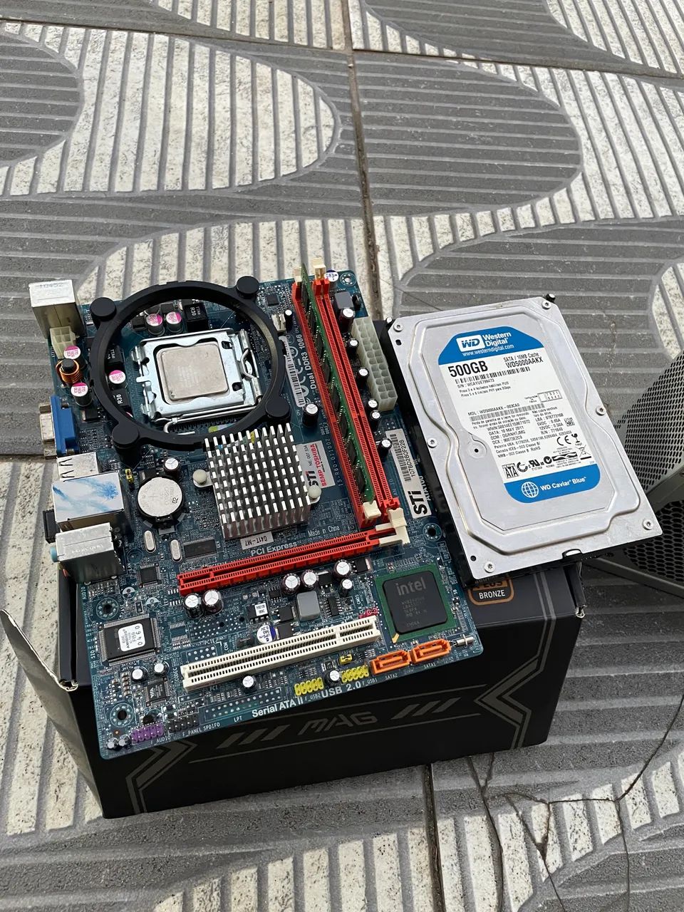 Kit pc + fonte + hd - Foto 2