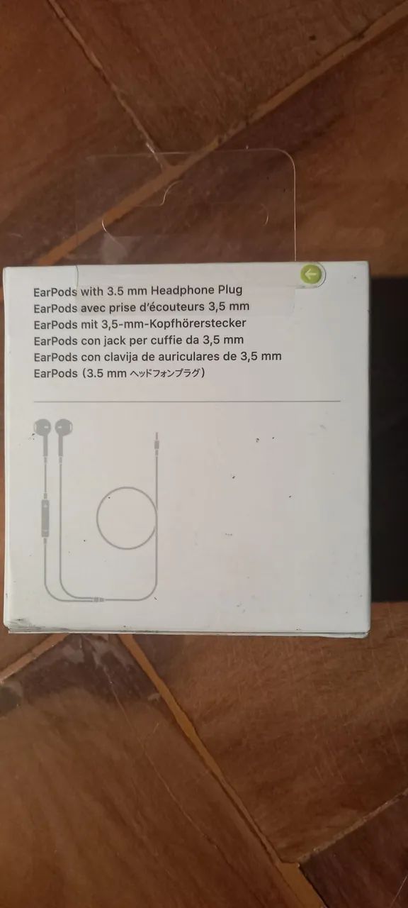 Fone de ouvidos Earpods plug apple usado - Foto 2