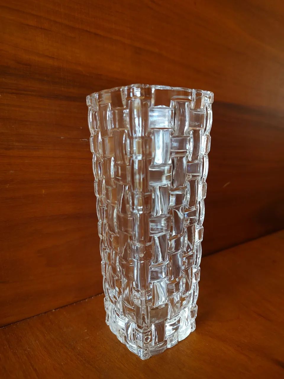 Vaso  de cristal quadrado  - Foto 3