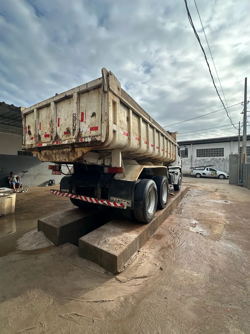MB 1720 cacamba truck Mercedes  - Foto 5