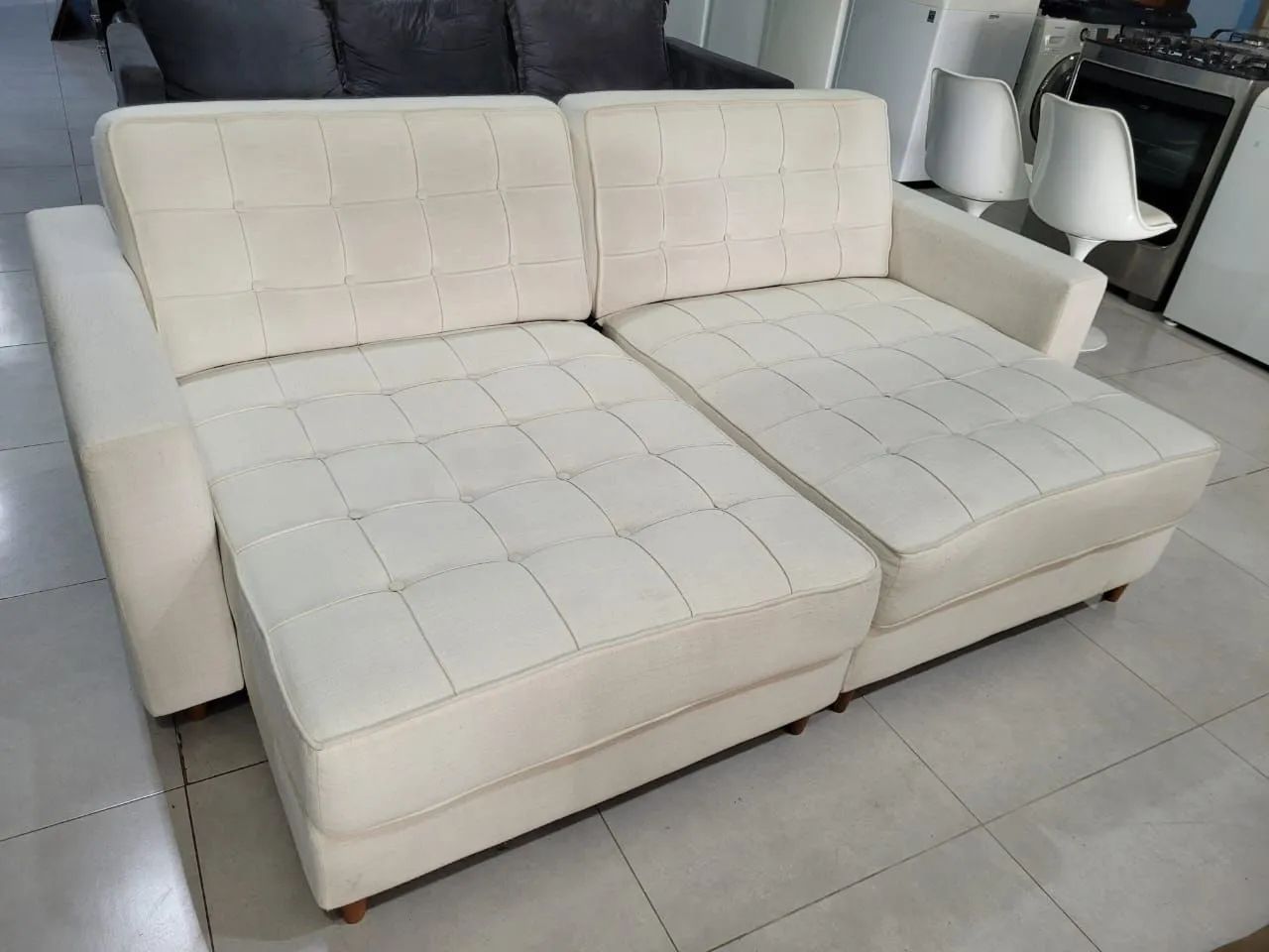 Sofá branco  - Foto 4