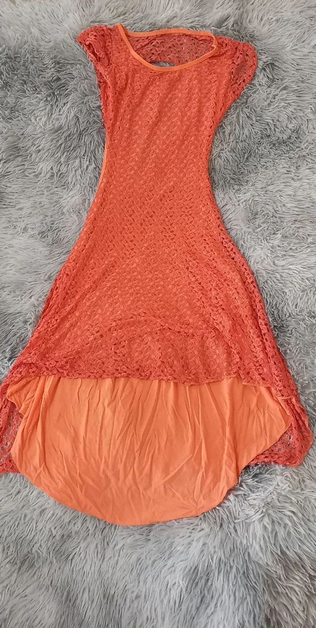 Vestido feminino de renda