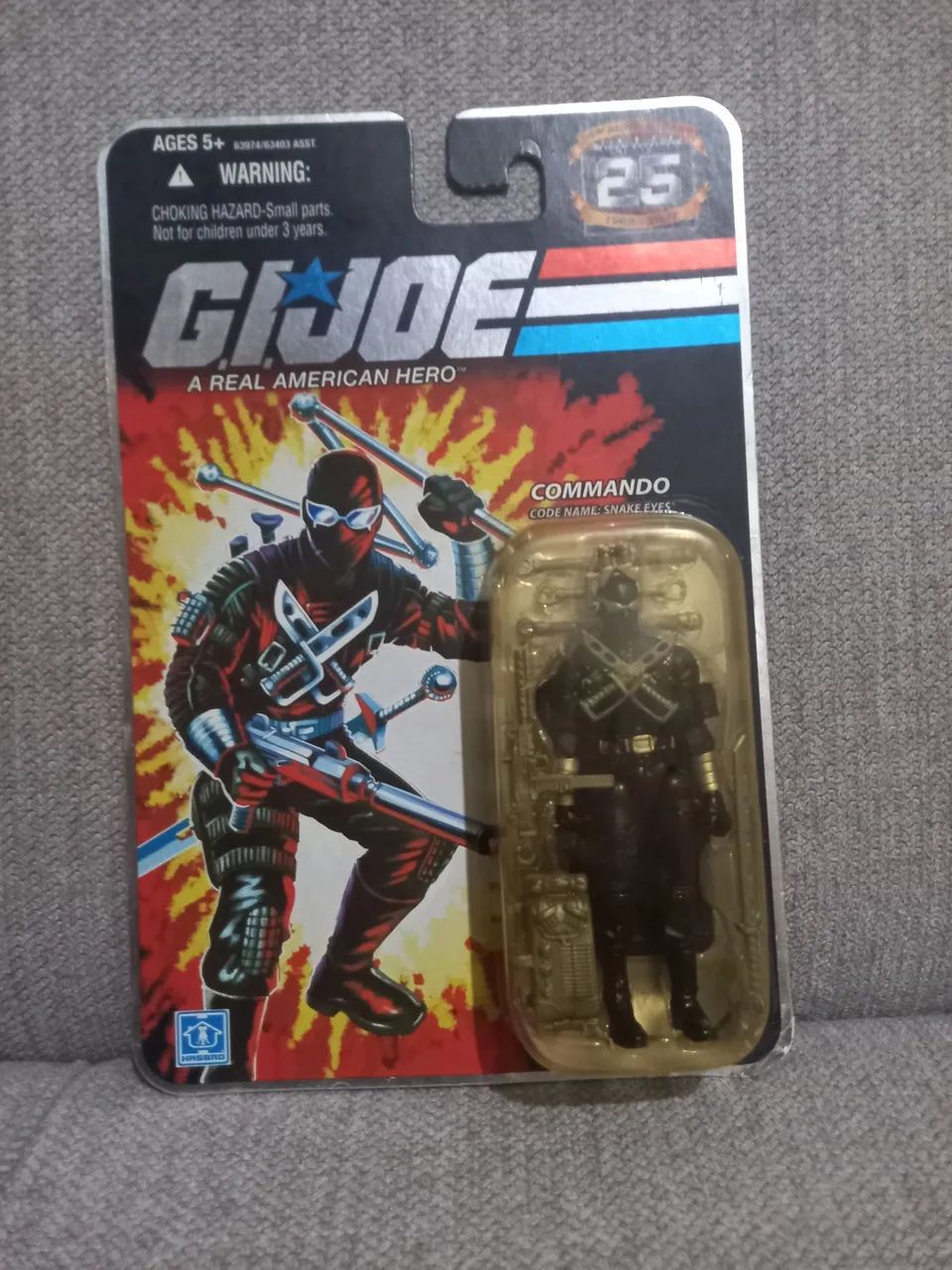 Gi Joe 25th Anniversary - Snake Eyes