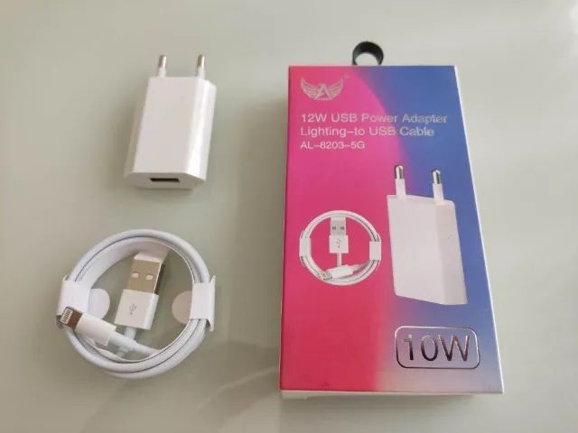 Carregador  e Cabo para Iphone Altomex 10w - Foto 4