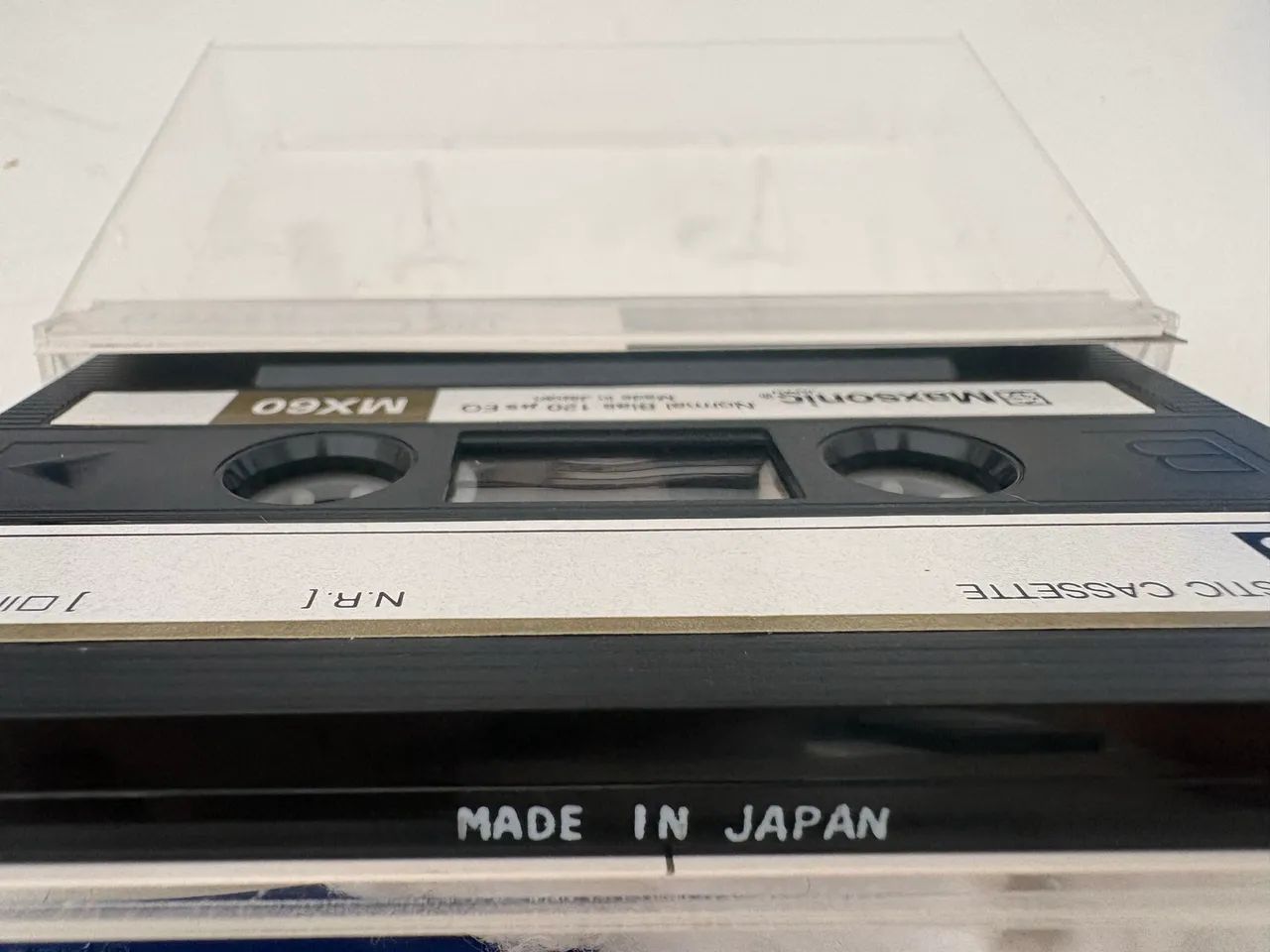 Fita cassete Maxsonic MX60 (Made in Japan) - Foto 2