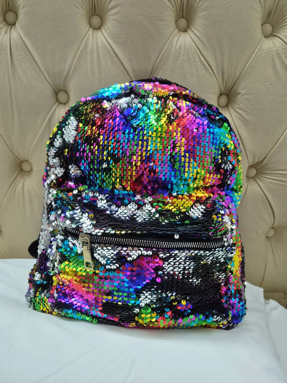 Mochila Brilhosa
