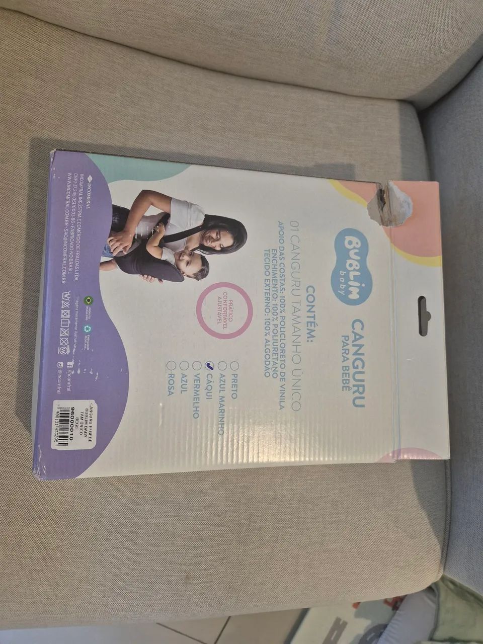 Canguru para Bebê Bublim Baby - Foto 2