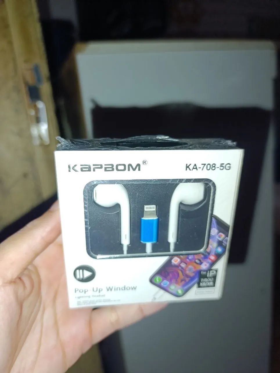 Fone de ouvido para iPhone lacrado