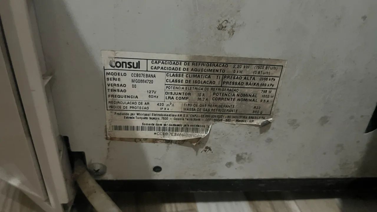 Ar Condicionado 7500 bitus - Foto 2