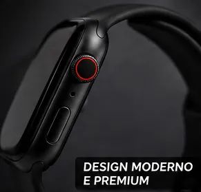 Smartwatch Preto | Tela Grande | Pronta Entrega - Foto 3