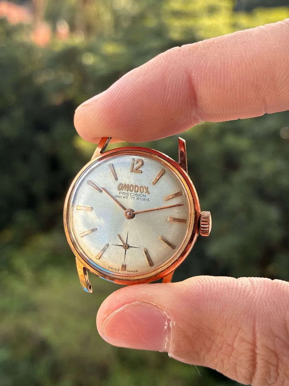 Relógio vintage Omodox small seconds (LEIA DESCRIÇÃO) - Acessórios
