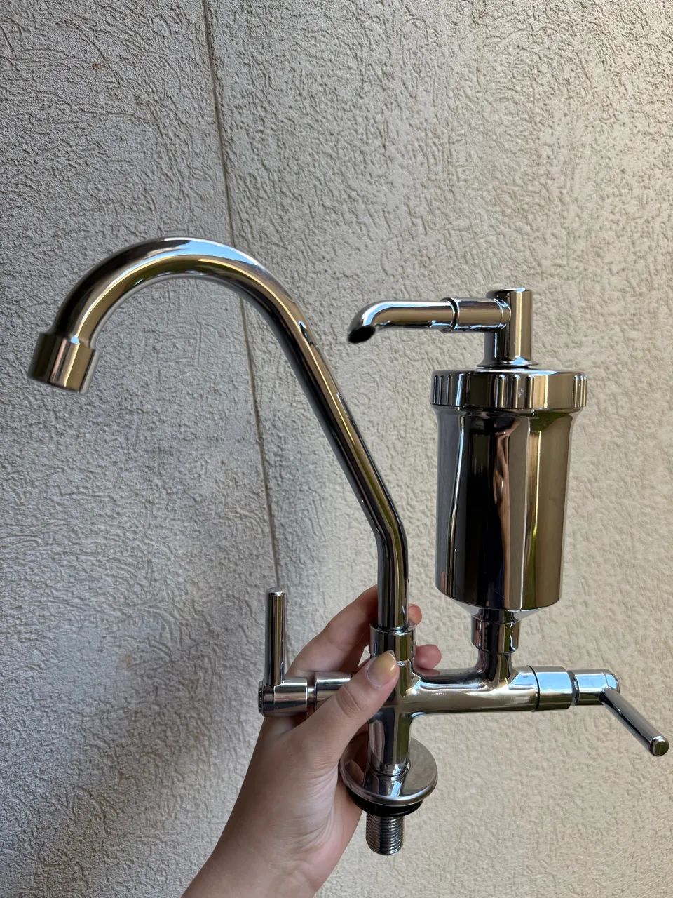 Vendo torneira inox NOVA com filtro para cozinha 