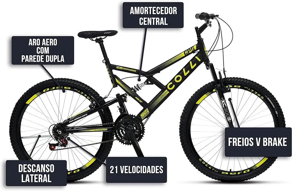 bicicleta colli aro 26  - Foto 2