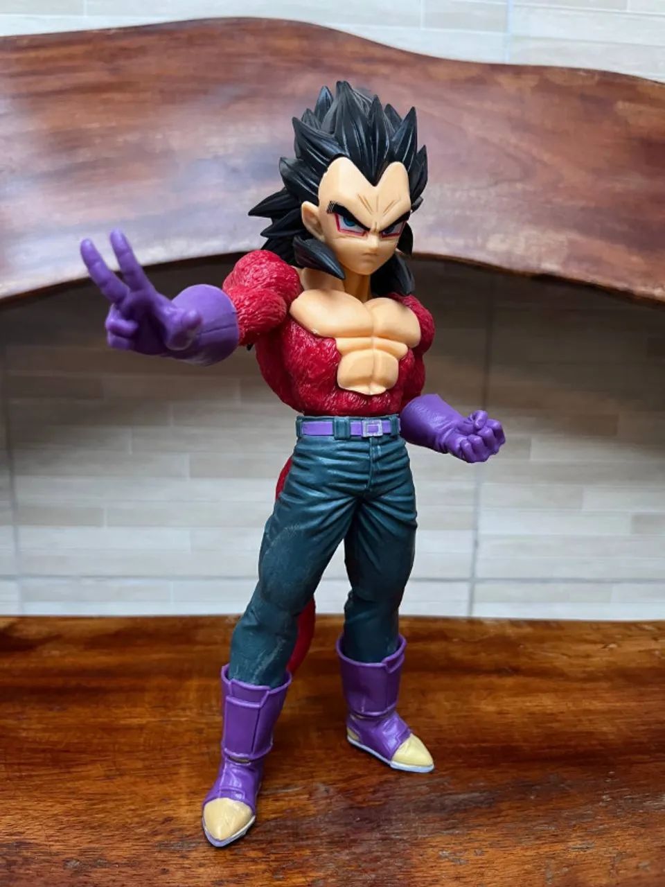 Action Figure Dragon Ball - Combo Goku e Vegeta SJJ 4  - Foto 3
