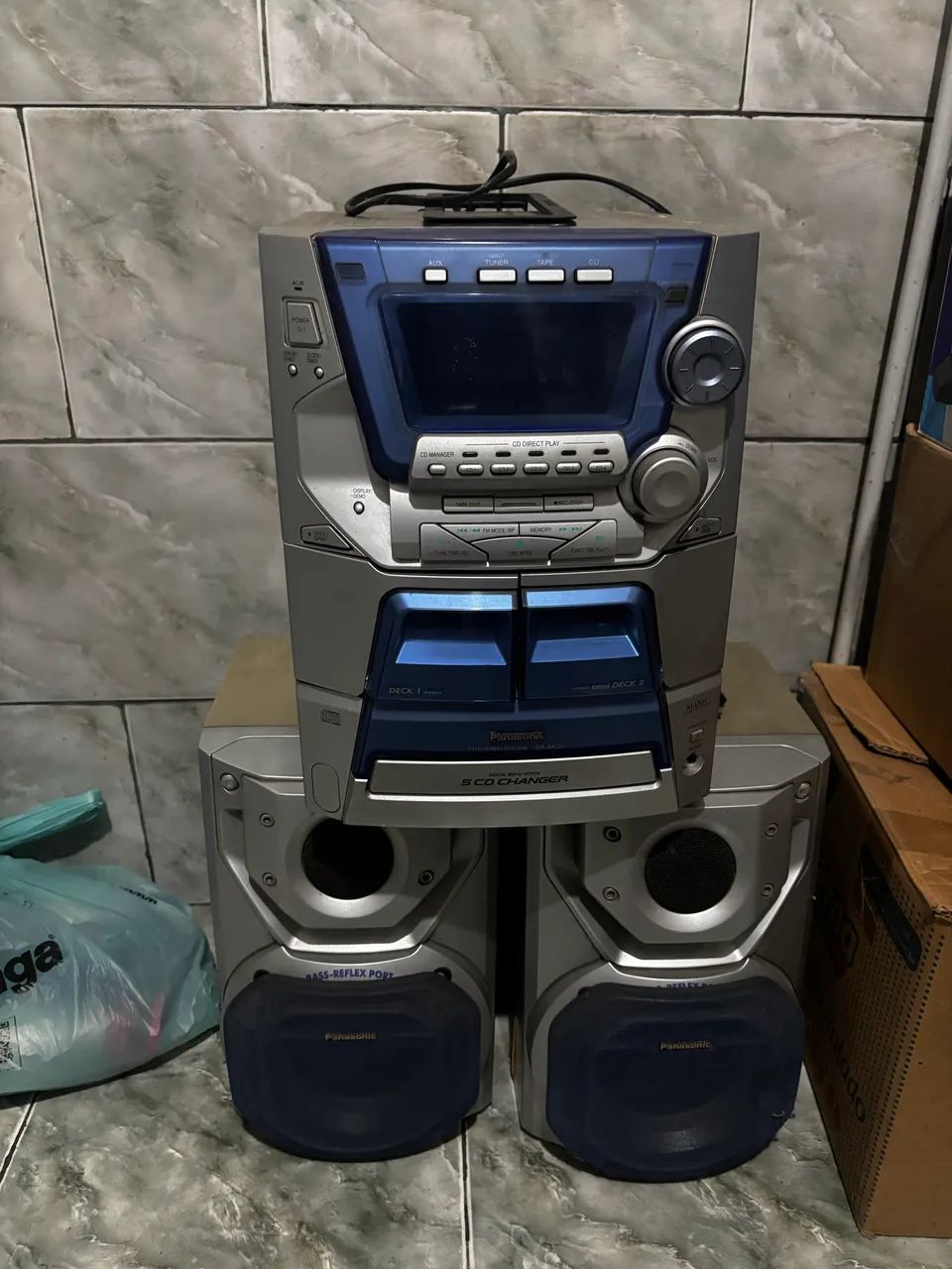 Caixa de som Panasonic