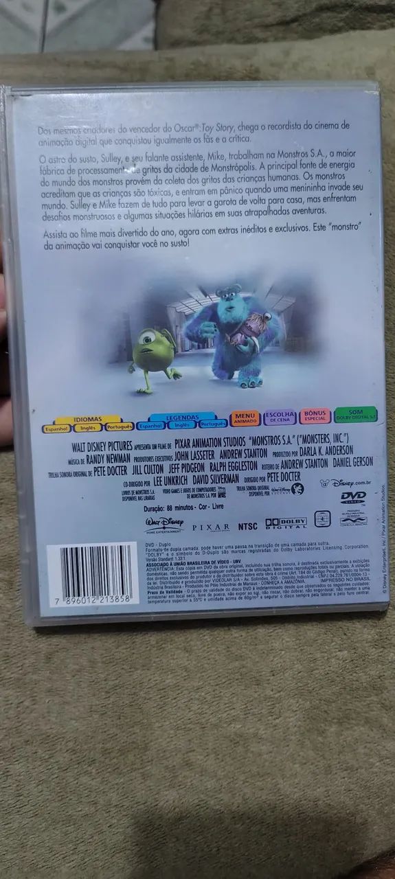 dvd monstro s.a - Foto 3