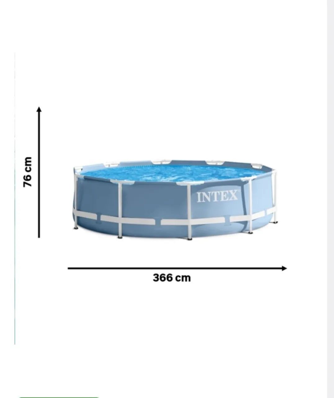 Piscina Intex 6.503 litros  - Foto 3