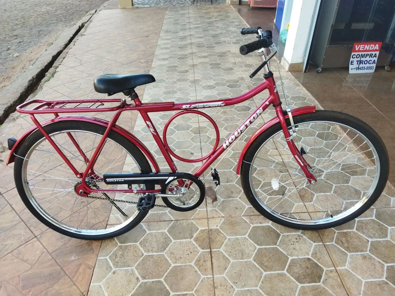 Bicicleta aro 26 vermelha  - Foto 2