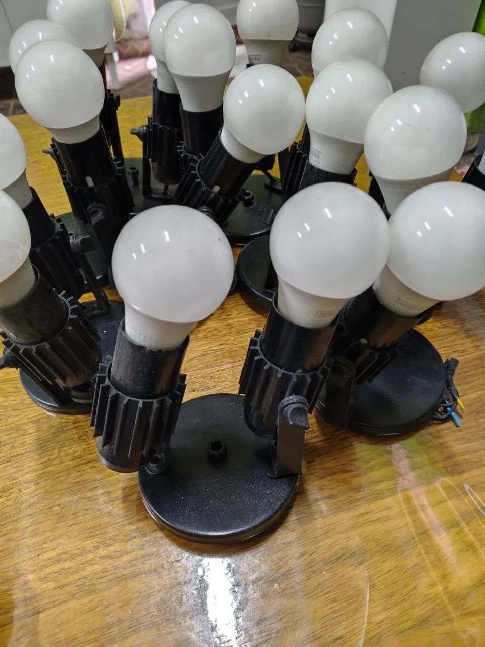 Vendo 9 luminárias com lâmpadas  - Foto 4