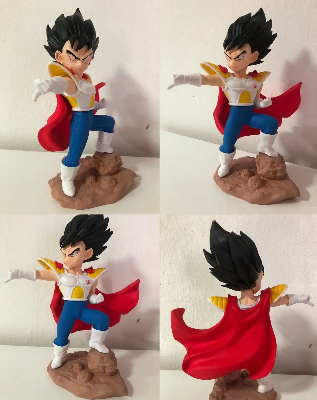 DRAGON BALL ACTION FIGURE VEGETA PEQUENO 21CM