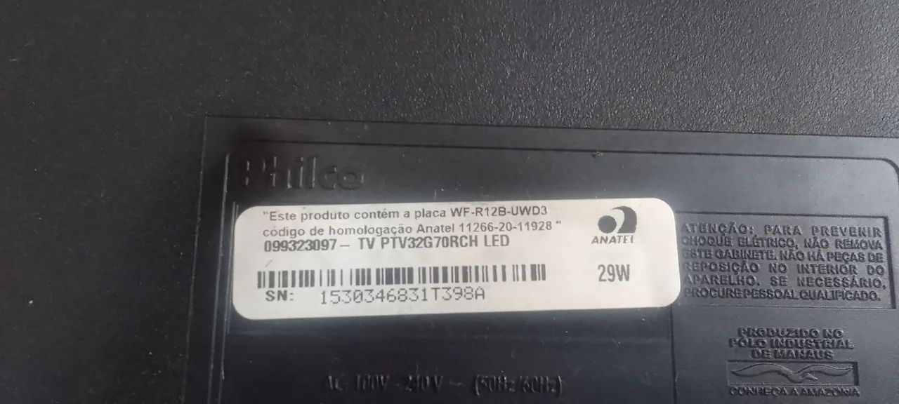 Placa da fonte Philco 32