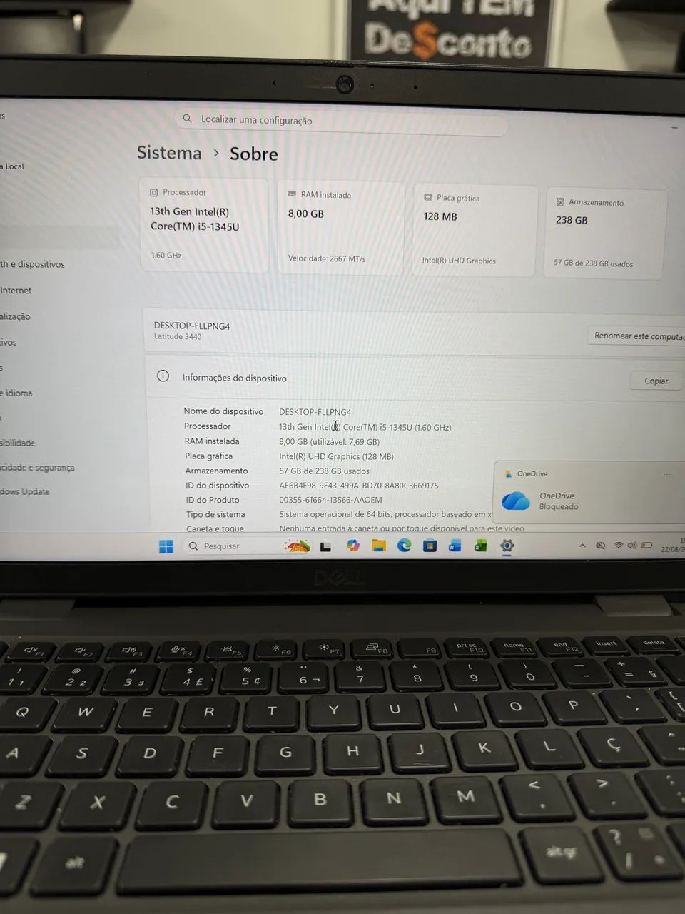 Notebook Dell Latitude 3440 Seminovo  - Foto 4