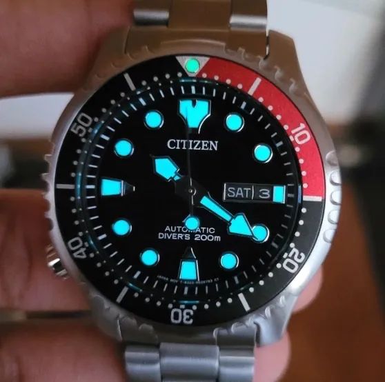 Relógio Citizen Promaster Marine Black Ny0085-86e  - Foto 2