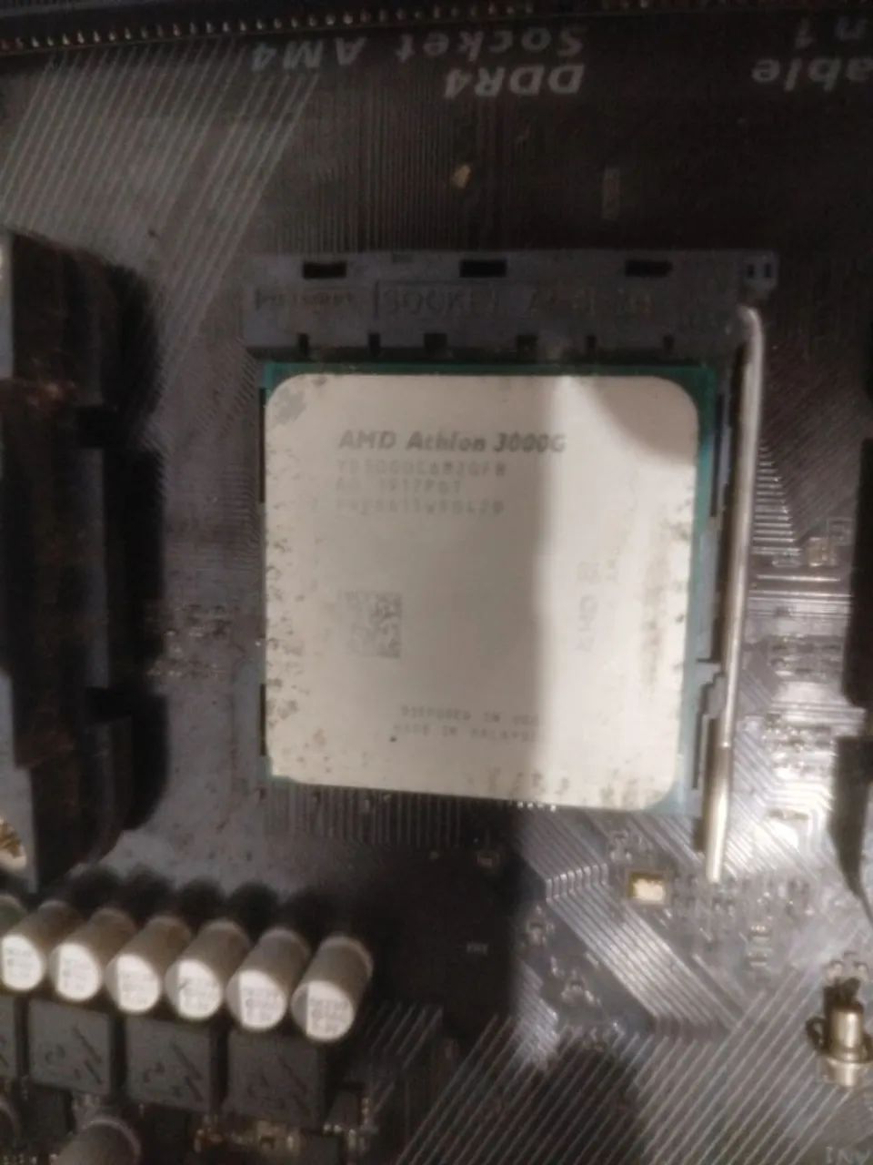 Placa mãe GA-A320M-S2H GIGABYTE com AMD ACHLON 3000G  - Foto 2