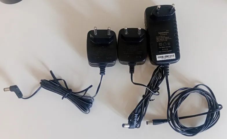 Fontes de Energia Intelbras e Sagemcom Bivolt 12V 2A Usadas - Foto 5