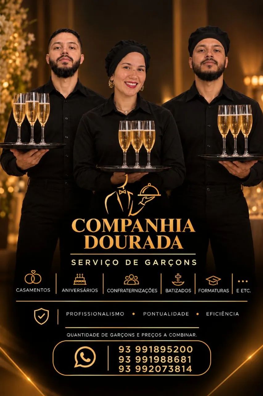 SERVIÇO DE GARÇOM 