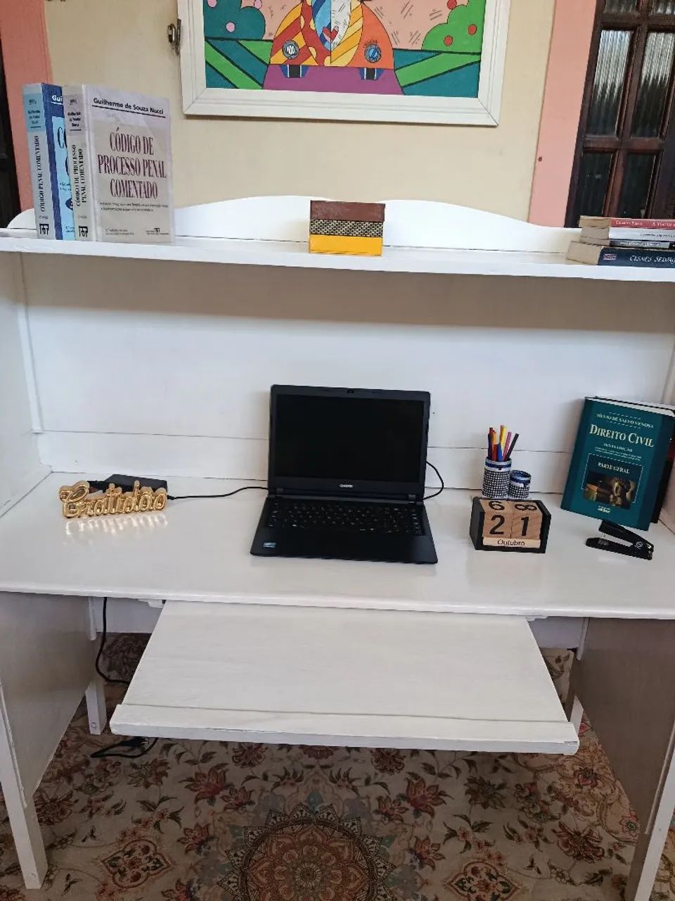 Mesa de computador escrivaninha  - Foto 4