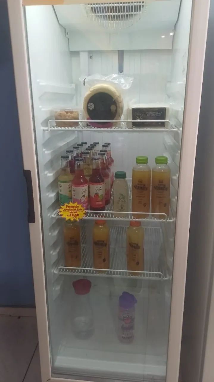 Refrigerador Expositor Slim branco 