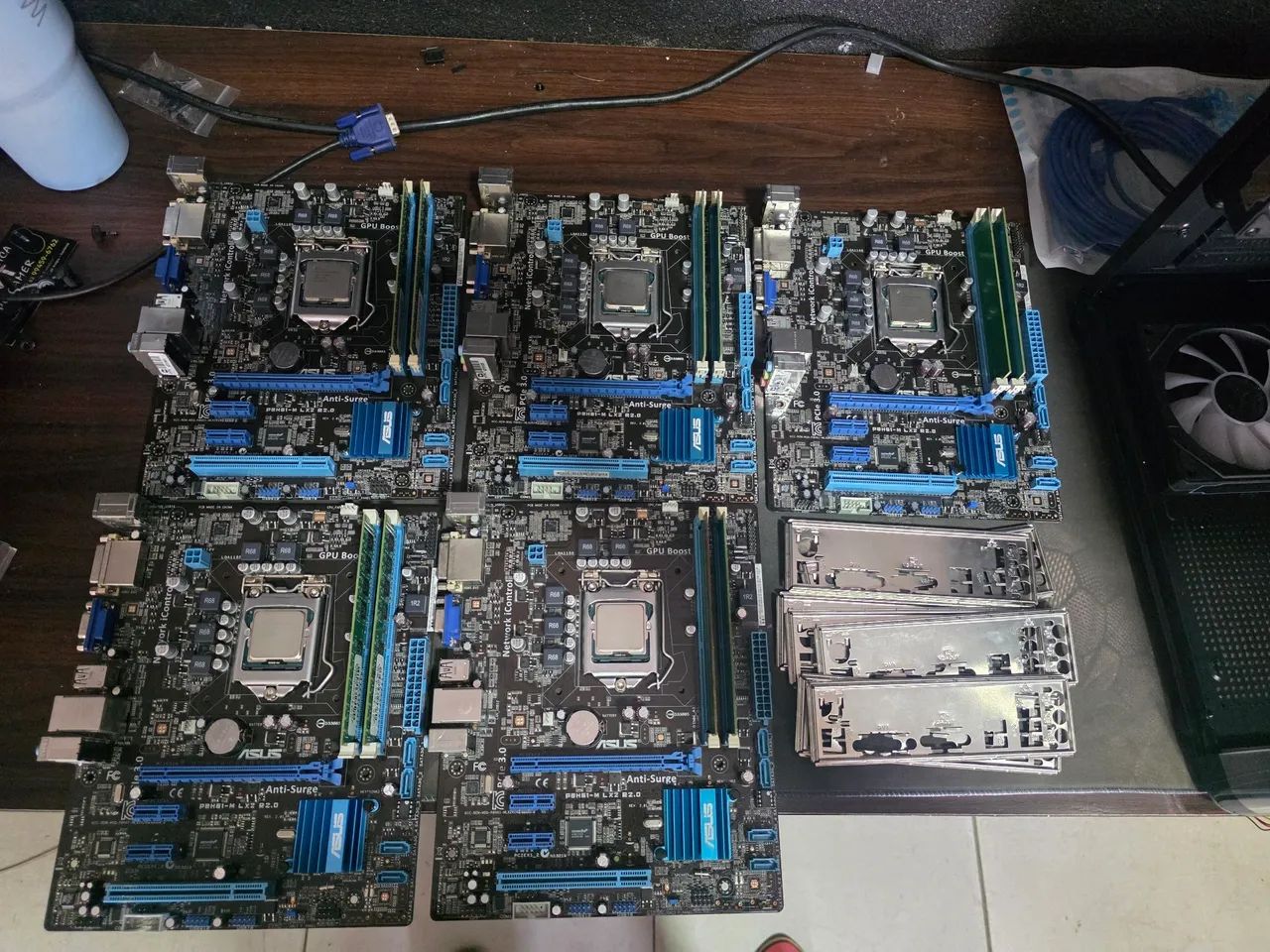 kit i5 3330 placa mae e ram passo cartão 