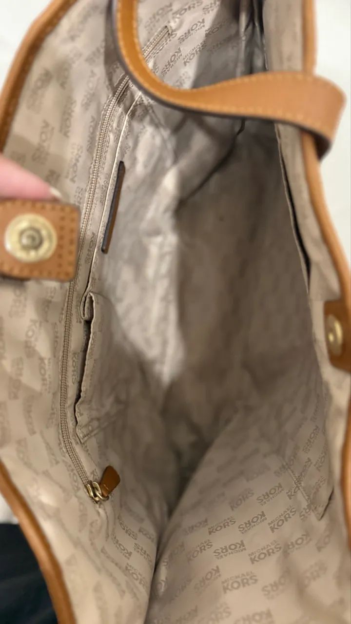 Bolsa Michael Kors Caramelo  - Foto 4