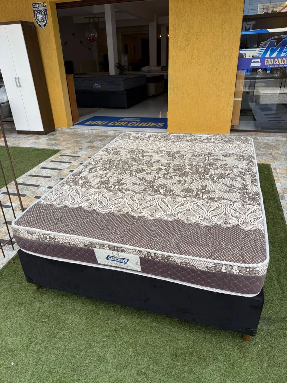 Cama Box casal completa - ENTREGA HOJE  - Foto 2