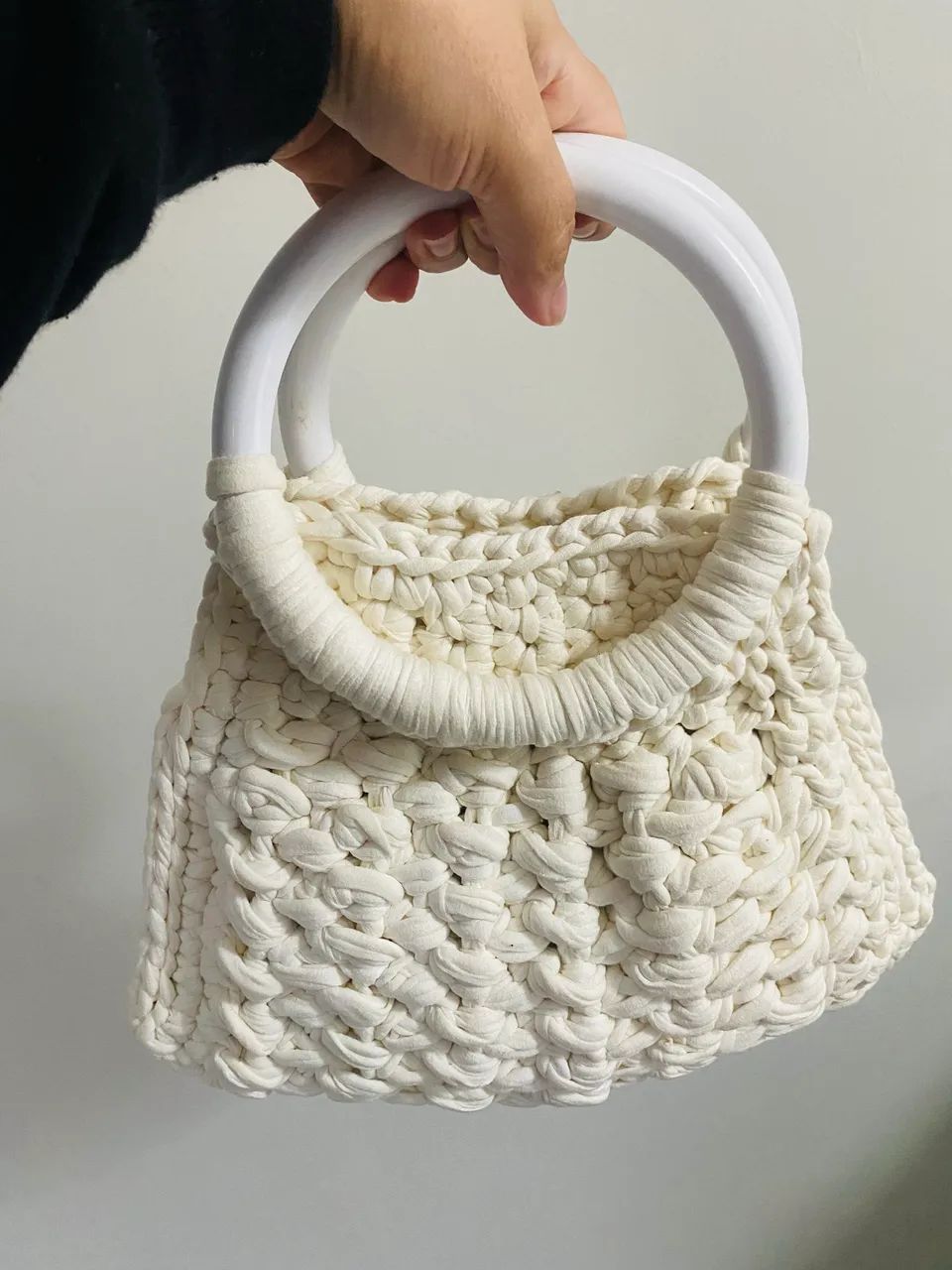 Lote de bolsas de crochê 