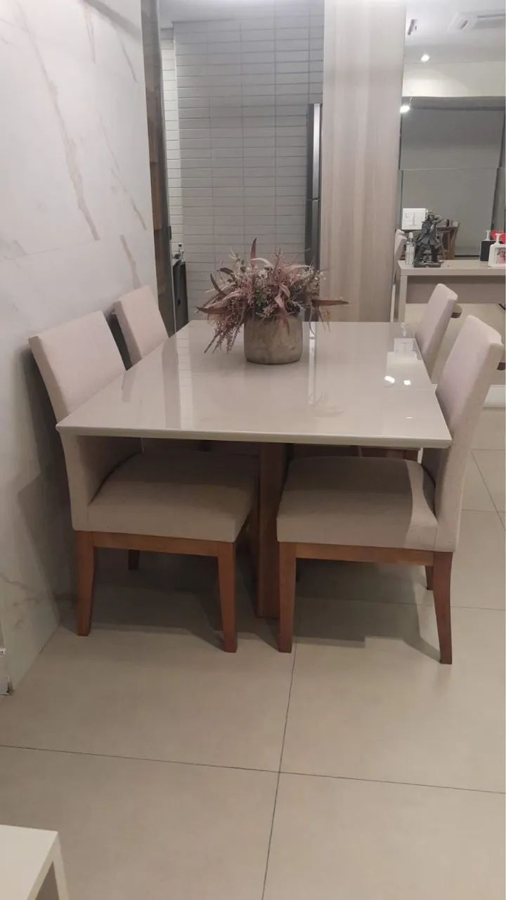 Mesa de jantar 4 cadeiras  - Foto 2