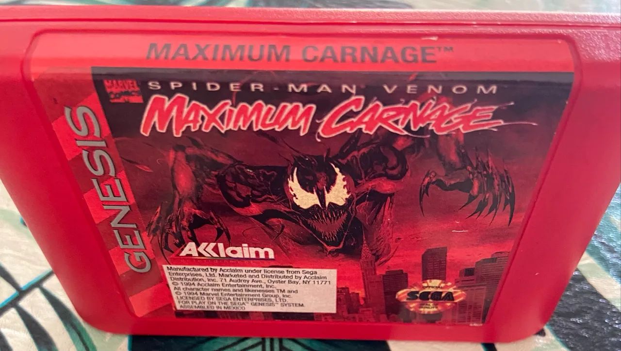 Jogo Mega Drive - Maximum Carnage - Foto 4