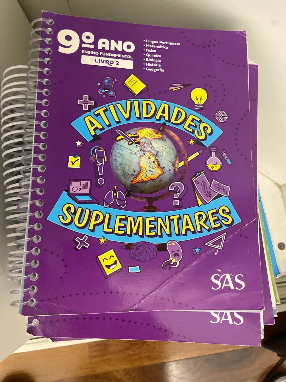 Apostilas usadas do SAS com conteúdos do Ensino Médio  - Foto 3