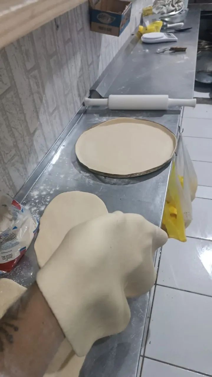 Massa de pizza pré assada - Foto 4