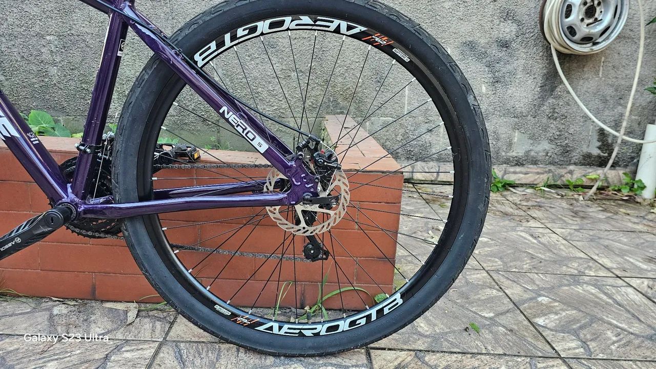 Nero 5 aro 29 com suspensão e freio a disco. Nova! - Foto 5
