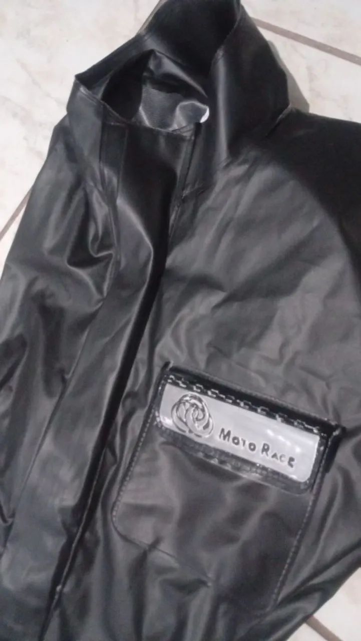 Capa Chuva + Bag Laminada Novos - Foto 3