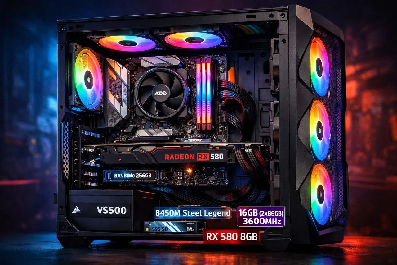Pc gamer Ryzen 5