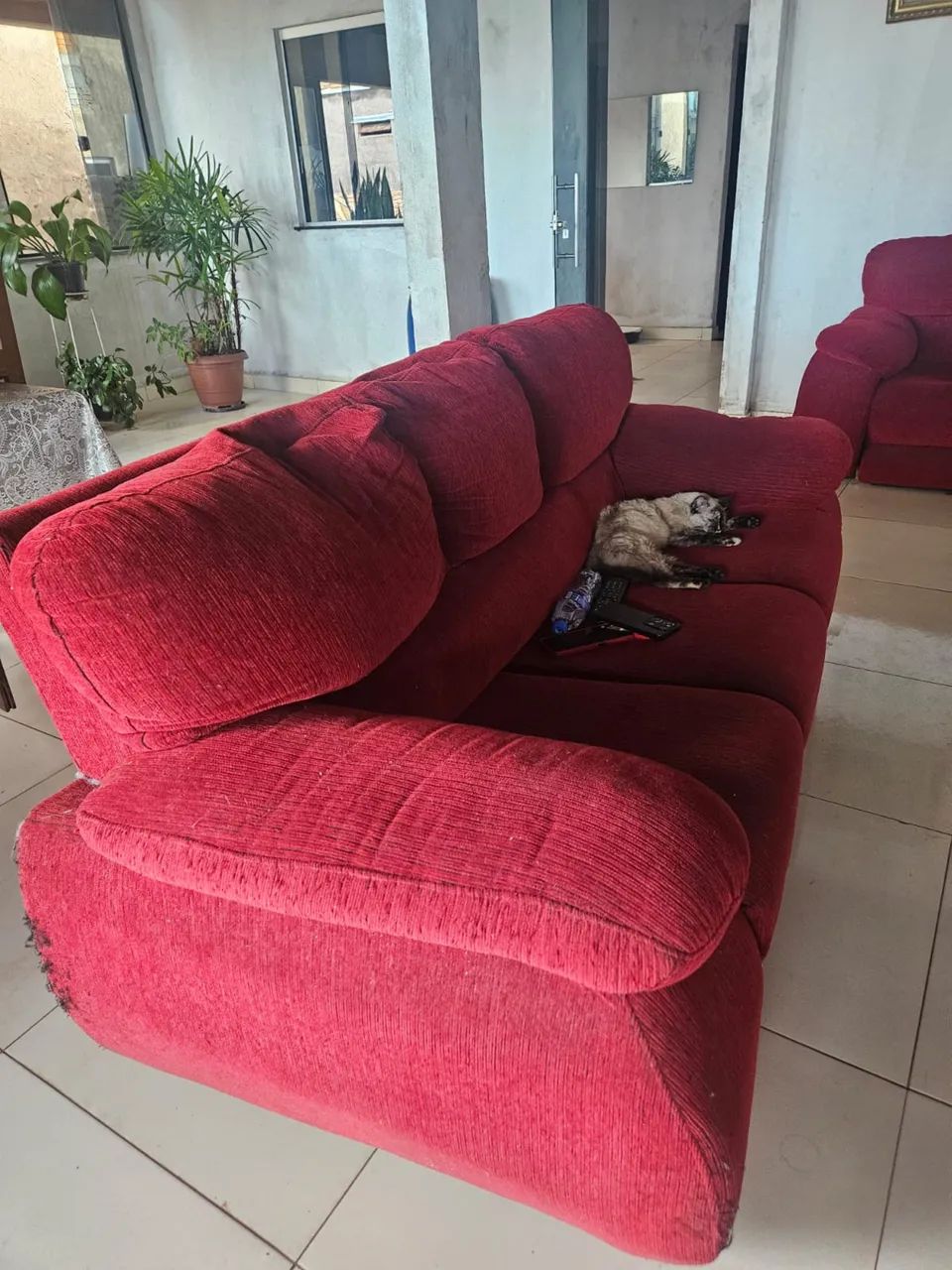 Dois Sofás 3 e 2 lugares 