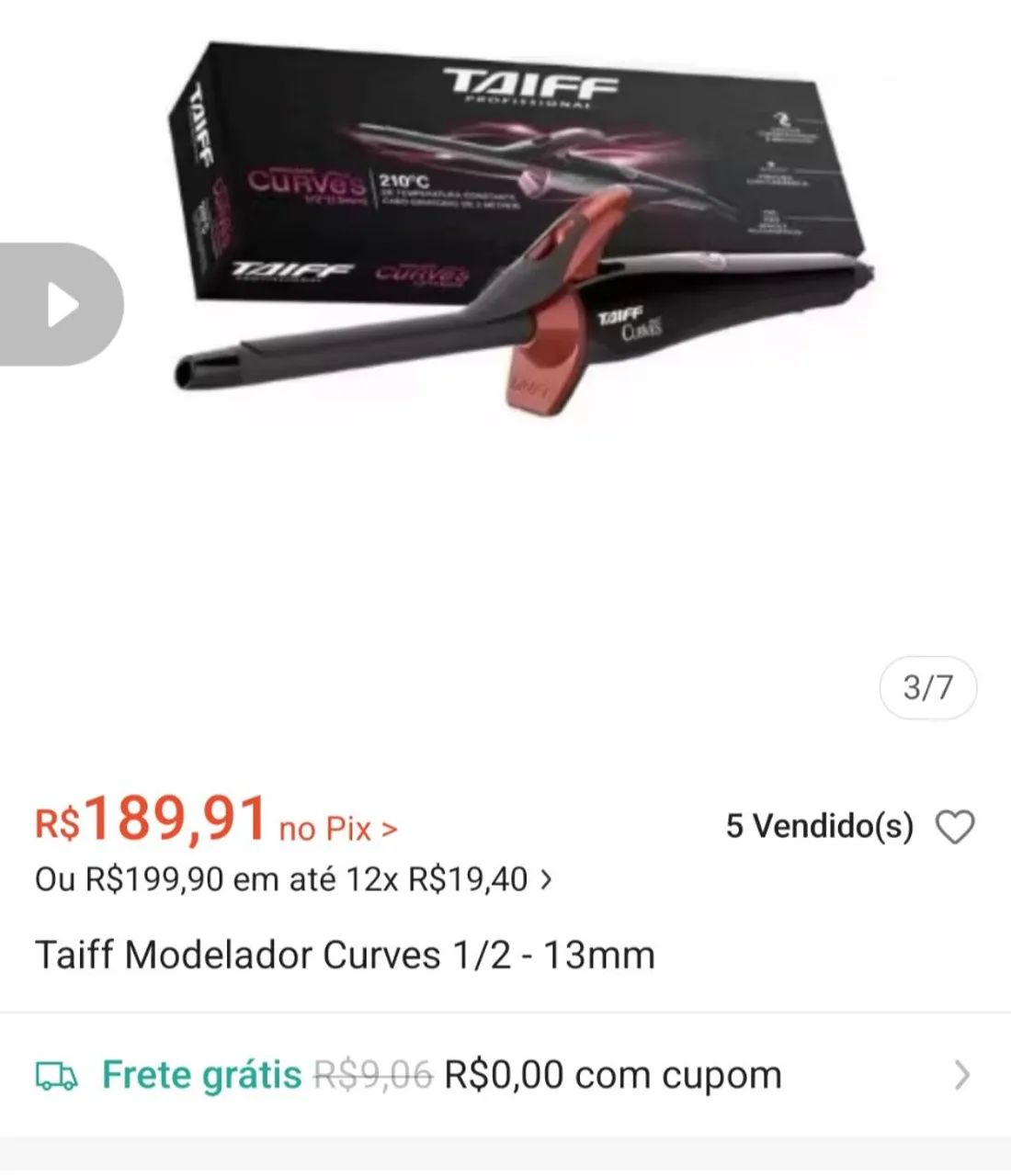 Modelador de cachos - Foto 5